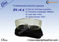 Od 5+ Şeffaf 10600nm CO2 Lazer Koruyucu Gözlük