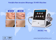 7d Hifu Ekipmanları Taşınabilir Ultrason Yüz Kaldırma Kırışıklık Karşıtı