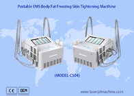 4 Soğutma Pedli EMS Yağ Azaltma Cryo Plaka Makinesi