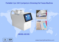 360 Derece Çalışma Cryo Kilo Verme Makinesi Vücut Şekillendirme ve Yağı Azaltma