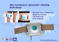 Mini Ev Kullanımı Güzellik Cihazı Cryolipolysis Freeze Yağ Pedleri Makinesi Kriyoterapi Makinesi