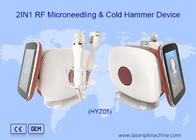Cilt Sıkılaştırma Kırışıklık Kaldırma için 2in1 Microneedle Soğuk Çekiç Rf Microneedling Cihazı