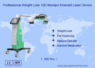 10d Zümrüt Lazer Makine Terapisi İnvazif Olmayan Yağ Kaybı 635nm 532nm Zayıflama