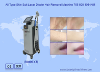 Ağrısız Tüm Cilt Tipi Lazer Dioder Saç Kaldırma Makinesi 755 808 1064NM