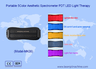 Portatif PDT LED Işık Terapi Deri Bakım Makinesi Kızılötesi Spektrometre ile