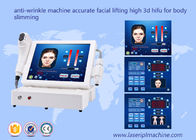 3d Hifu Ultrason Makinesi / Doğru Sıkılaştırma Vücut Zayıflama Yüz Kaldırma Güzellik Makinesi