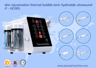 Beyaz Oksijen Yüz Beyazlatma Makinesi Termal Kabarcık Temizleme Hidro CE Sertifikası