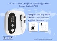 Mini Hifu Yüz Kaldırma cilt sıkılaştırma taşınabilir güzellik cihazı HF119