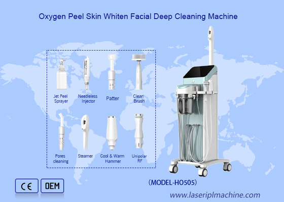 Hidrafacial Su Dermabrasyon Peeling Cilt Beyazlama Aqua Oksijen Yüz Makinesi