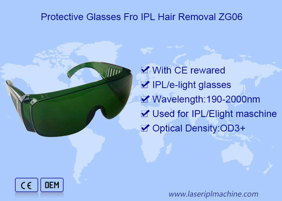 Q Switch IPL Epilasyon OD3 Lazer Epilasyon Güvenlik Gözlükleri