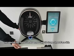 21.5 inç ekran deri teşhisi yüz testi 3 boyutlu yapay zeka deri analizi makinesi