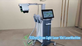532 Nm Yeşil Işık Lazer Kırmızı Işık 10d Lazer Yağ Azaltma Ems Karın Makinesi