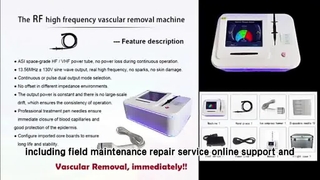 Yüz Germe İçin 35w Vasküler Temizleme RF Güzellik Ekipmanları