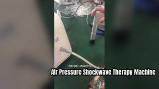 Ağrı hafifletme ED tedavisi için 8Bars Hava Basıncı Şok Dalga Terapisi Makinesi