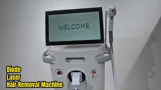 Tüm Cilt Tipleri Cilt Gençleştirme 755nm 808nm 1064nm Diod Lazer Epilasyon Makinesi