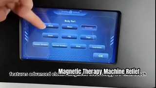 Taşınabilir 2000W Elektromanyetik Terapi PEMF Manyetik Fizyoterapi Makinesi