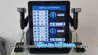 2 in 1 Cilt Yenilenme Yüz Yükseltme Anti kırışıklık Mikroneedling RF Makinesi