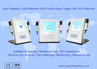 Ce Yüksek Frekanslı Güzellik Makinesi Yüz Kabarcık Aque Oksijen Kabuğu