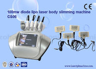 Taşınabilir diyot lipo lazer, vücut şekillendirme için yağ kesme makinesi 3 in 1 lazer