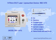 1470 Nm Diyot Optik Elyaf Lazer Liposuction Makinesi Taşınabilir Cerrahi olmayan