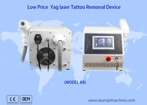 1320nm 1064nm 532nm Taşınabilir Nd Yag Lazer Dövme İndirme Deri Beyazlatma Makinesi