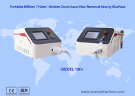 808nm Dokunmatik Diyot Lazerli Tüy Alma Makinesi Taşınabilir Kalıcı 1600w