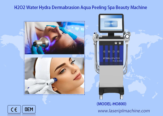 Vertikal Hydro 14 in 1 Mikrokuryumlu Peeling Yüz Bakım Dermabrasyon Cihazı