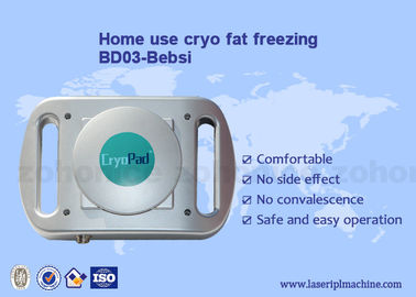 Ev kullanımı mini Cryo antifriz ped cryolipolysis vücut zayıflama makinesi