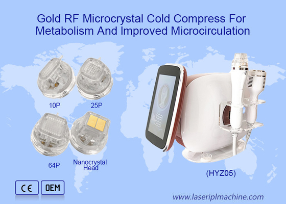 Soğuk Çekiçli Taşınabilir 2'si 1 Arada Fraksiyonel Rf Microneedling Makinesi