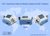 Ed Fat Temizleme için 2in1 Elektromanyetik Pnömatik Taşınabilir Shockwave Terapi Makinesi