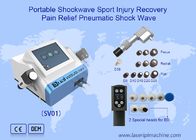 Ed Fat Temizleme için 2in1 Elektromanyetik Pnömatik Taşınabilir Shockwave Terapi Makinesi
