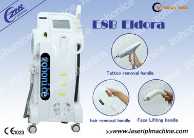 Dikey E-light IPL rf cilt gençleştirme Yüz Makine Güzellik Ekipmanları Sıkma