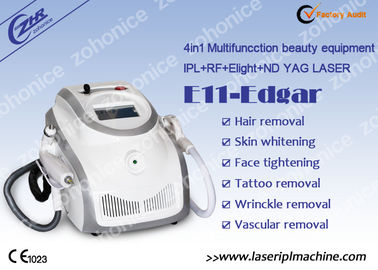 Taşınabilir E-ışık IPL RF düz makine ile 4 filtreleri deste kırışıklıklar