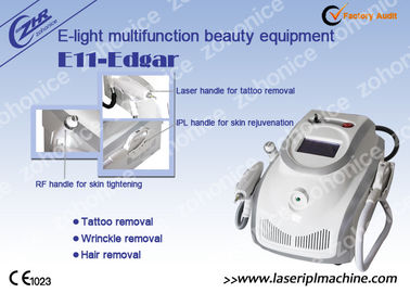 Taşınabilir E-ışık IPL RF düz makine ile 4 filtreleri deste kırışıklıklar
