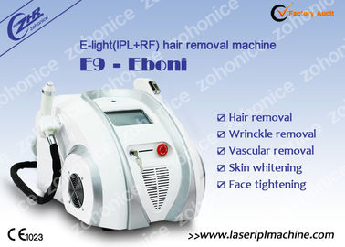 Vücut Epilasyon, Kırışıklık Kaldırma E9-Eboni için Tıbbi E-light IPL rf makine