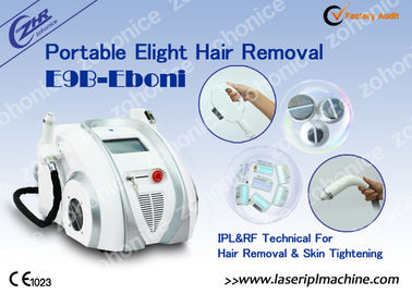 Vücut Epilasyon, Kırışıklık Kaldırma E9-Eboni için Tıbbi E-light IPL rf makine