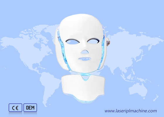 7 Renkli LED Pdt Yüz kırışıklıklarını kaldırma Işık Terapisi Maske Ev Kullanımı