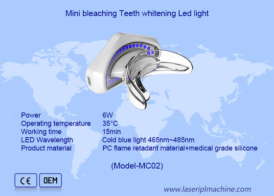 Mini LED Işık Beyazlama Kablosuz Diş Beyazlama LED Cihaz