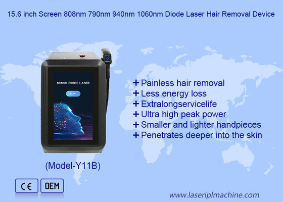 4 Dalga boyu soğuk lazer 1-10HZ Diyot lazer tam vücut saç çıkarma güzellik makinesi