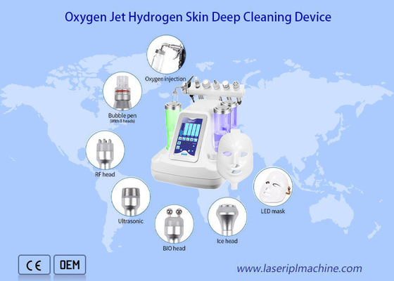 Yüz, cilt temizliğinde kullanılan Kore Stil Hydro Su Dermabrazyon Soyma Makinesi