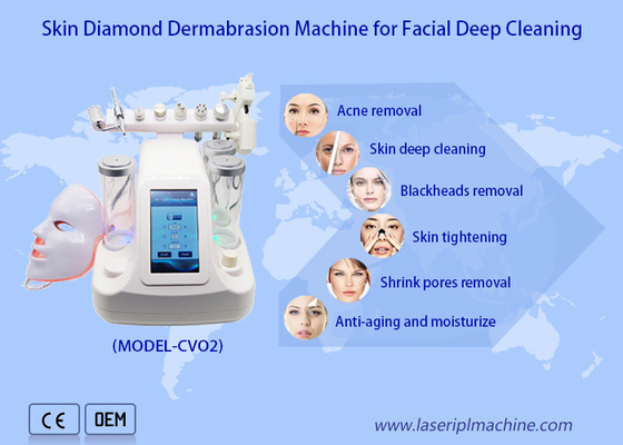 Yüksek kaliteli su Dermabrazyon yüz cilt hidro elmas Hydrodermabrasion peeling