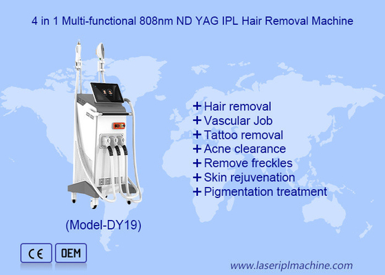Q Switch 3 in 1 Nd Yag+Diode Laser+IPL Laser Saç Kaldırma Güzellik Makinesi