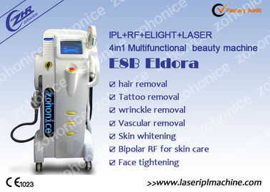 1Hz - 5HZ Dikey 3 güzellik salonu için 1 E-ışık + IPL + ND YAG epilasyon makinesinin IN