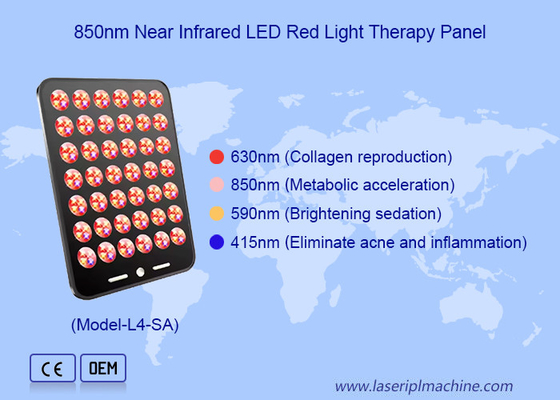 Ev Kullanımı 168pcs Led Cilt Bakımı Akne Çıkartma Led Kırmızı Işık Terapi Cihazı