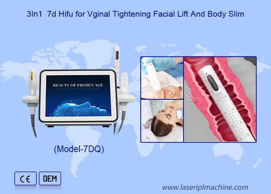 3in1 7d Yüksek Intensiteli Hifu Vginal Tightening Yüz L.lift ve Body Slim için