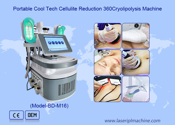 40K Kavitasyon ve RF Deri Sıkıştırma Taşınabilir 360Cryo Yağ Dondurma Makinesi