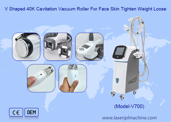 5in1 Vakum RF Roller 40k Kavitasyon Kızılötesi Lazer vücut zayıflatma makinesi
