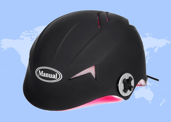 Ev Kullanımı Kırmızı Işık Saç dökülmesi Tedavisi 650nm Diyot Lazer Lambaları Kask
