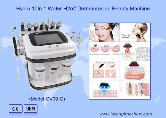 Yüz Temizleme Karışıklıkları Kaldırma Aqua Jet Peel Oksijen Rf Hidro Mikrodermabrasyon Makinesi