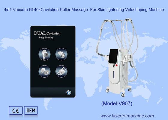 4in1 Vakum Rf 40k Kavitasyon Rol Masaj Cilt Sıkıştırma Velashaping Makine
